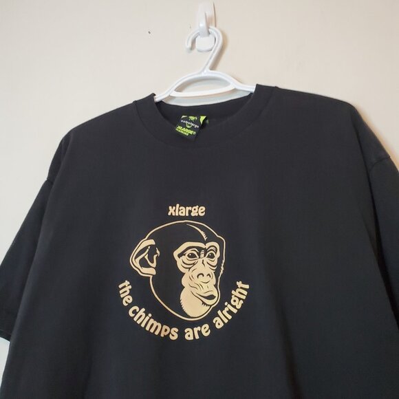 X-Large The Chimps Are Alright Graphic Shirt Black Size XL - Picture 3 of 6